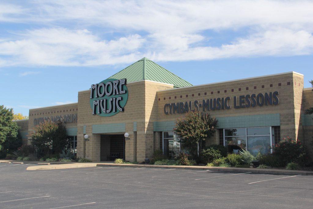 Moore Music Custom Channel Letter Exterior Signs