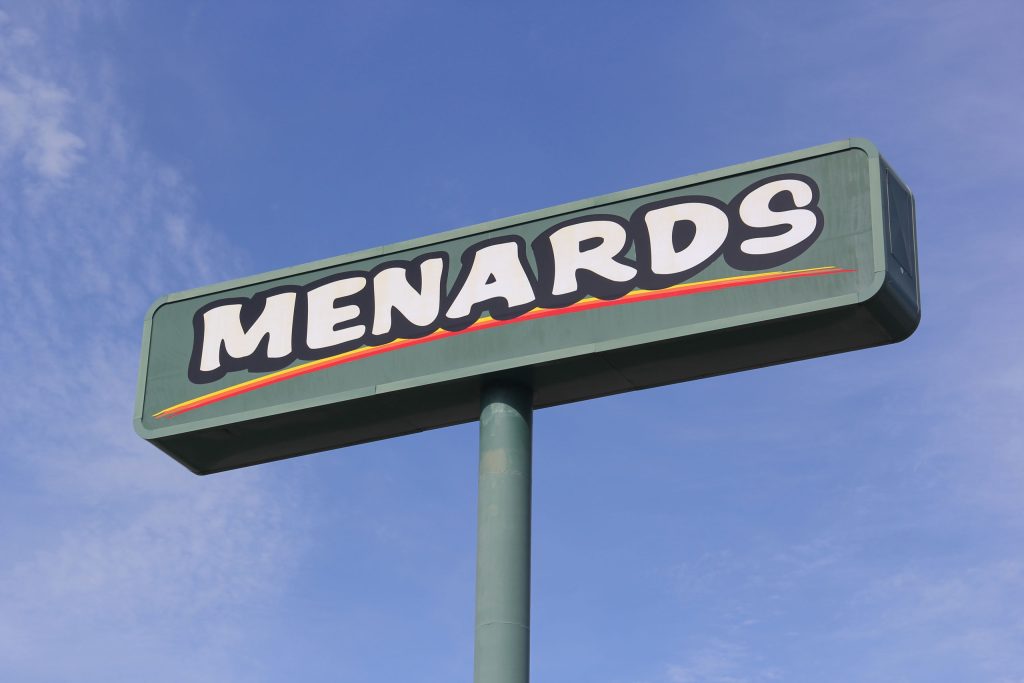 Menards Pole Sign
