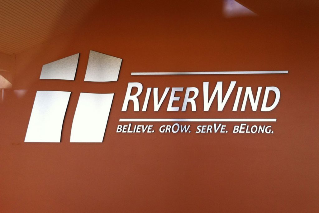 RiverWind Indoor Sign