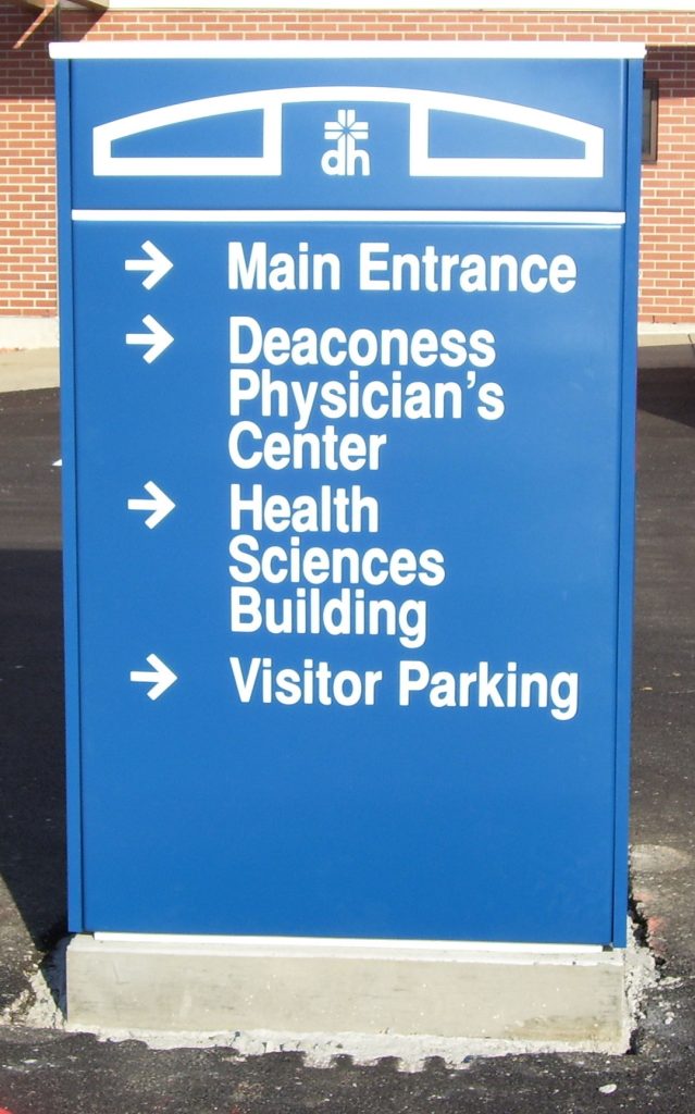 Deaconess Directional Sign
