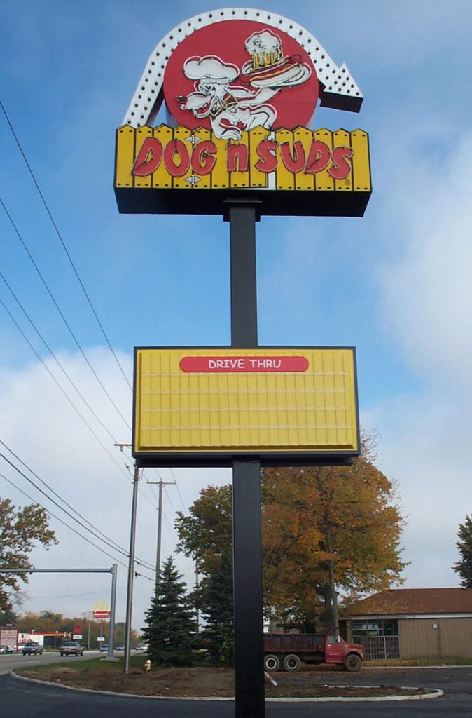 Dog n Suds Custom Neon Sign