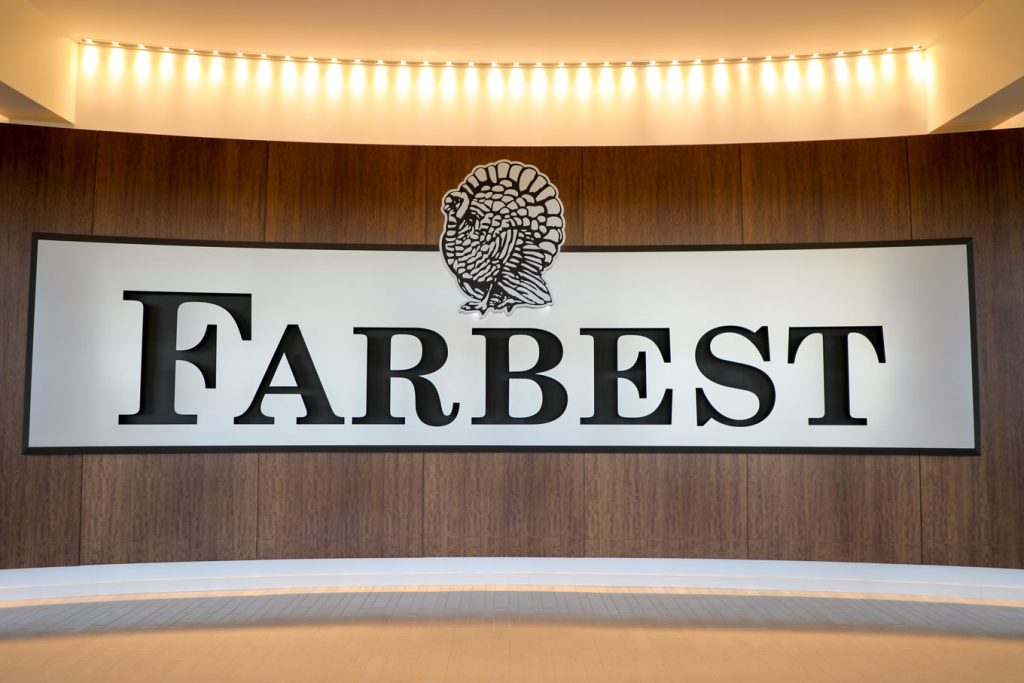 Farbest Foods Corporate Custom Interior Sign