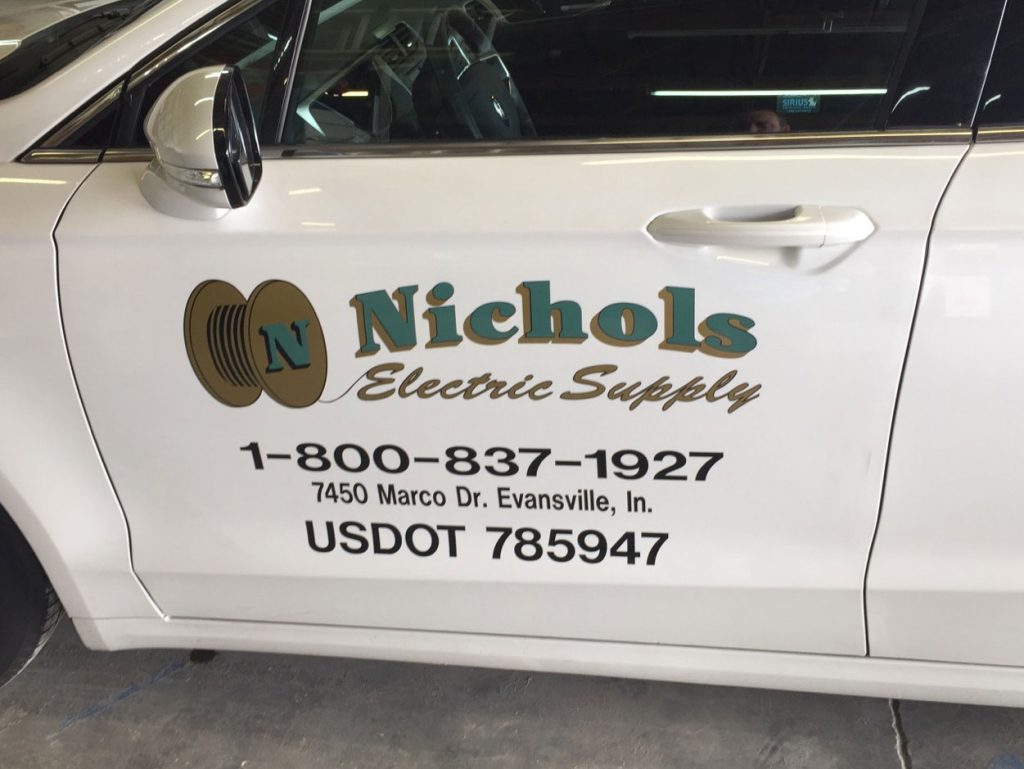 Nichols Electric Supply Vinyl Vehicle Graphics