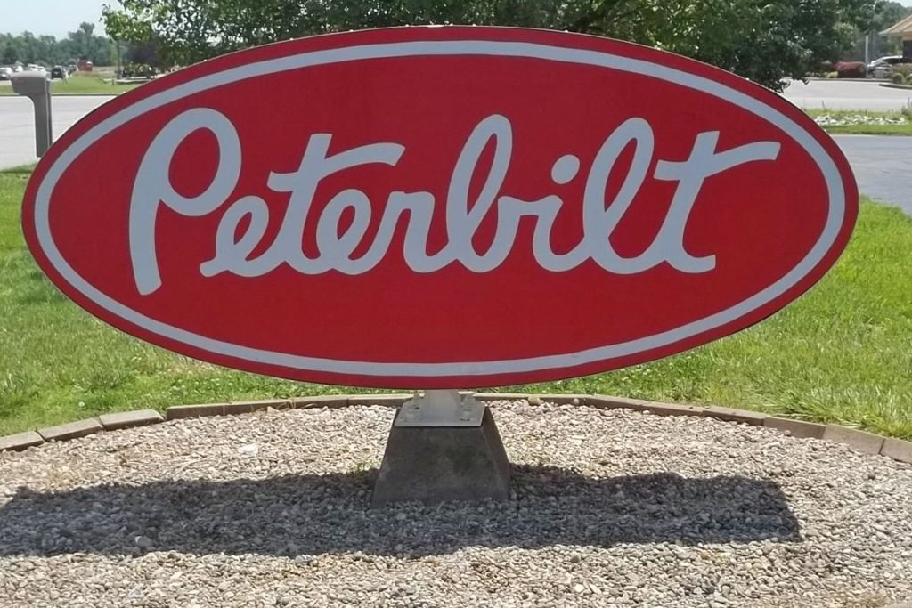 Peterbilt Pole Sign