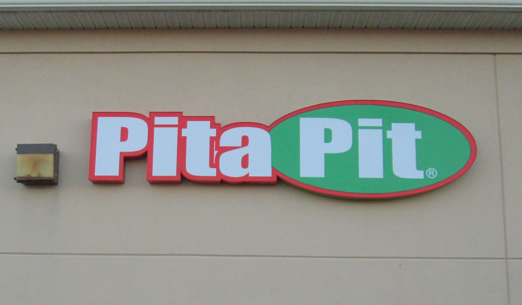 Pita Pit Exterior Sign