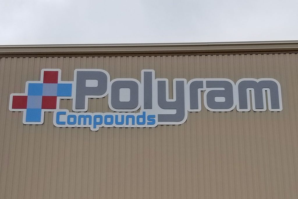 Polyram Compounds Exterior Sign