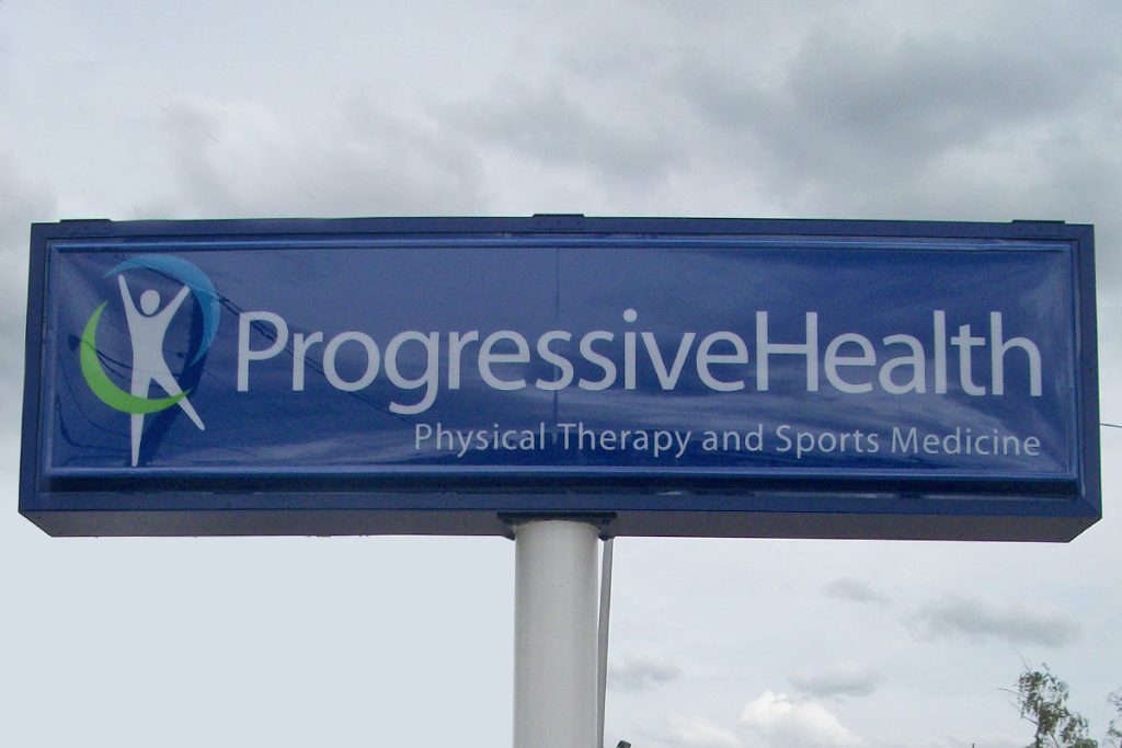 Progressive Health Vacuum Form Sign