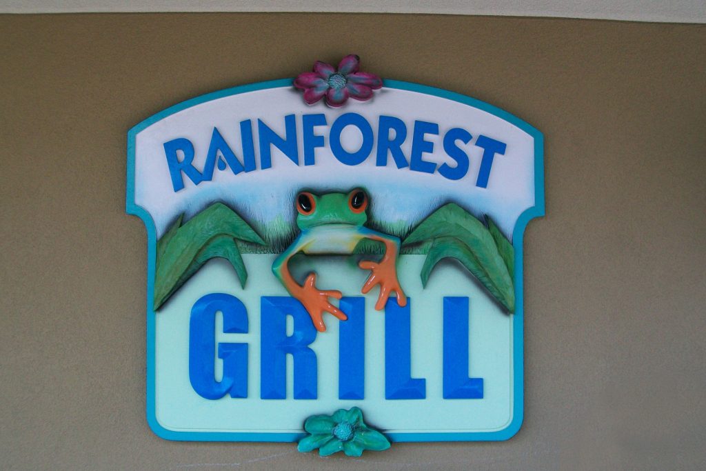 Raintree Grill Exterior Sign