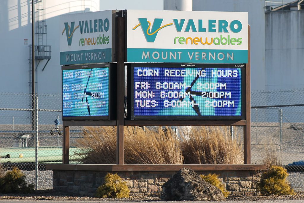 Valero Renewables Digital Signage