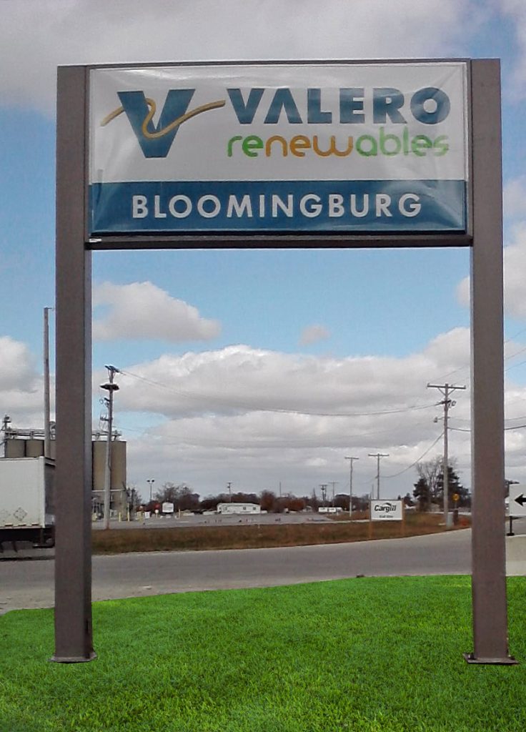 Valero Vacuum Formed Sign