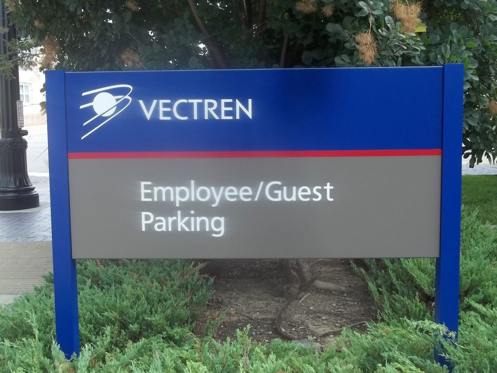 Vectren Directional Sign
