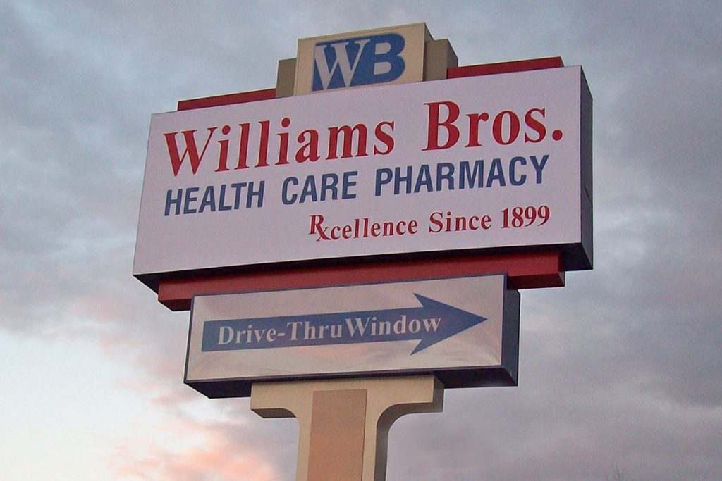 Williams Bros - Pylon Sign